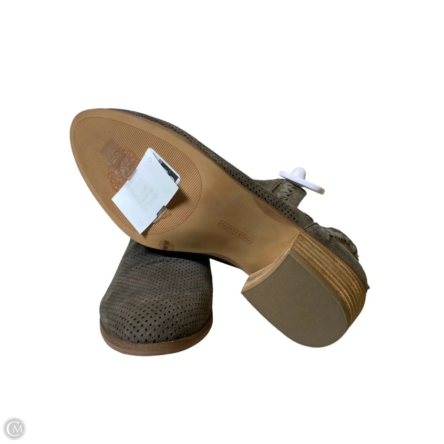 Boots Ankle Heels By Vince Camuto In Brown, Size: 9