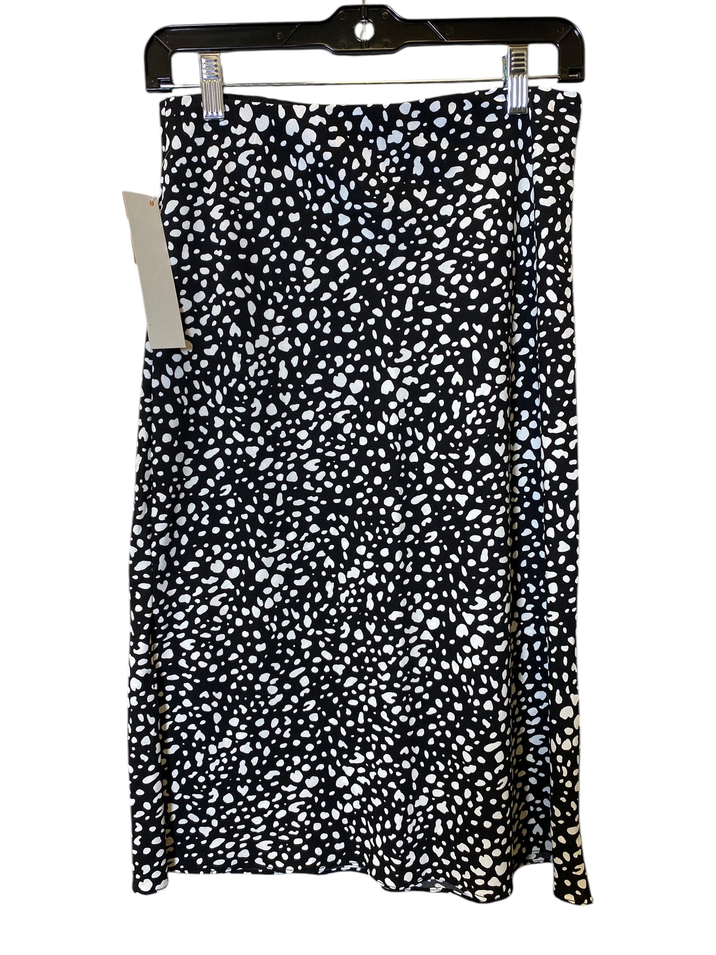 Skirt Midi By La Miel In Black & White, Size: M