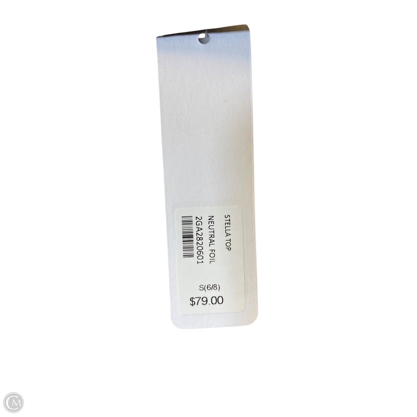 Top Long Sleeve By Soft Surroundings In Gold & Grey, Size: S