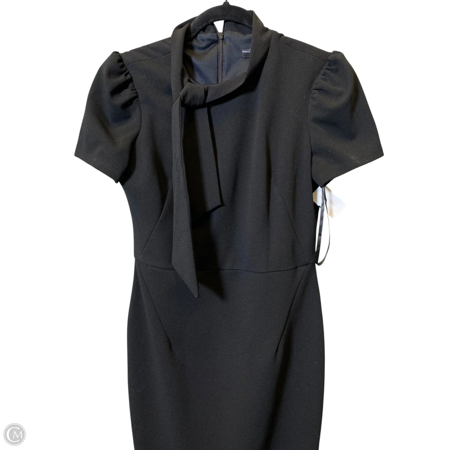 Dress Casual Midi By Maggy London In Black, Size: 2