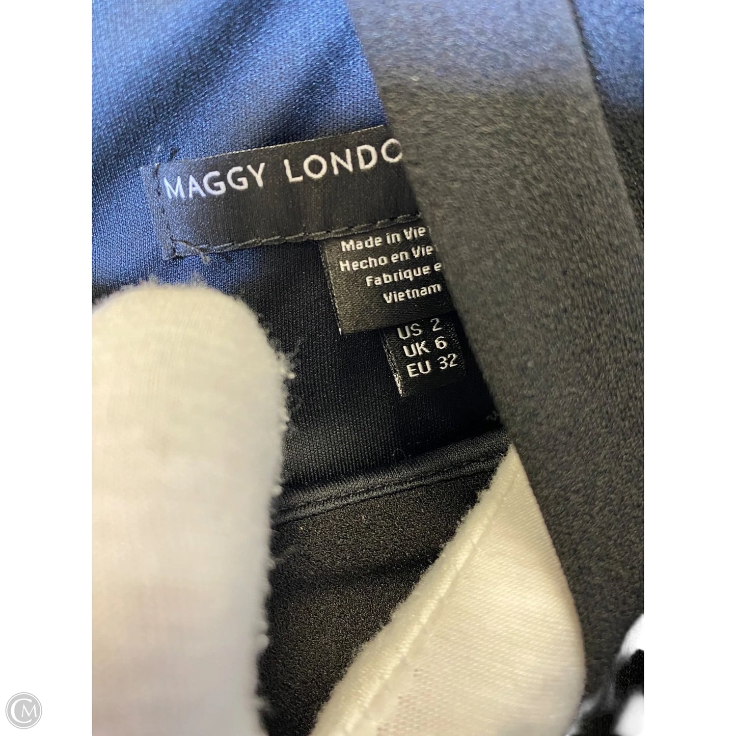 Dress Casual Midi By Maggy London In Black, Size: 2