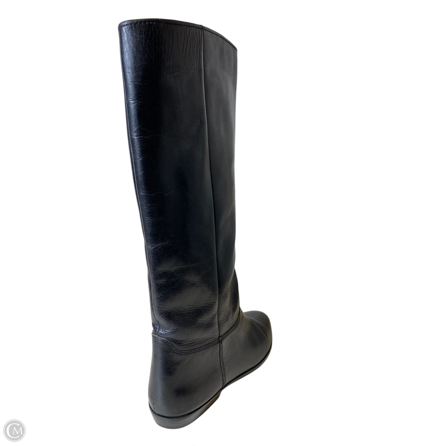 Boots Leather By West In Black, Size: 9