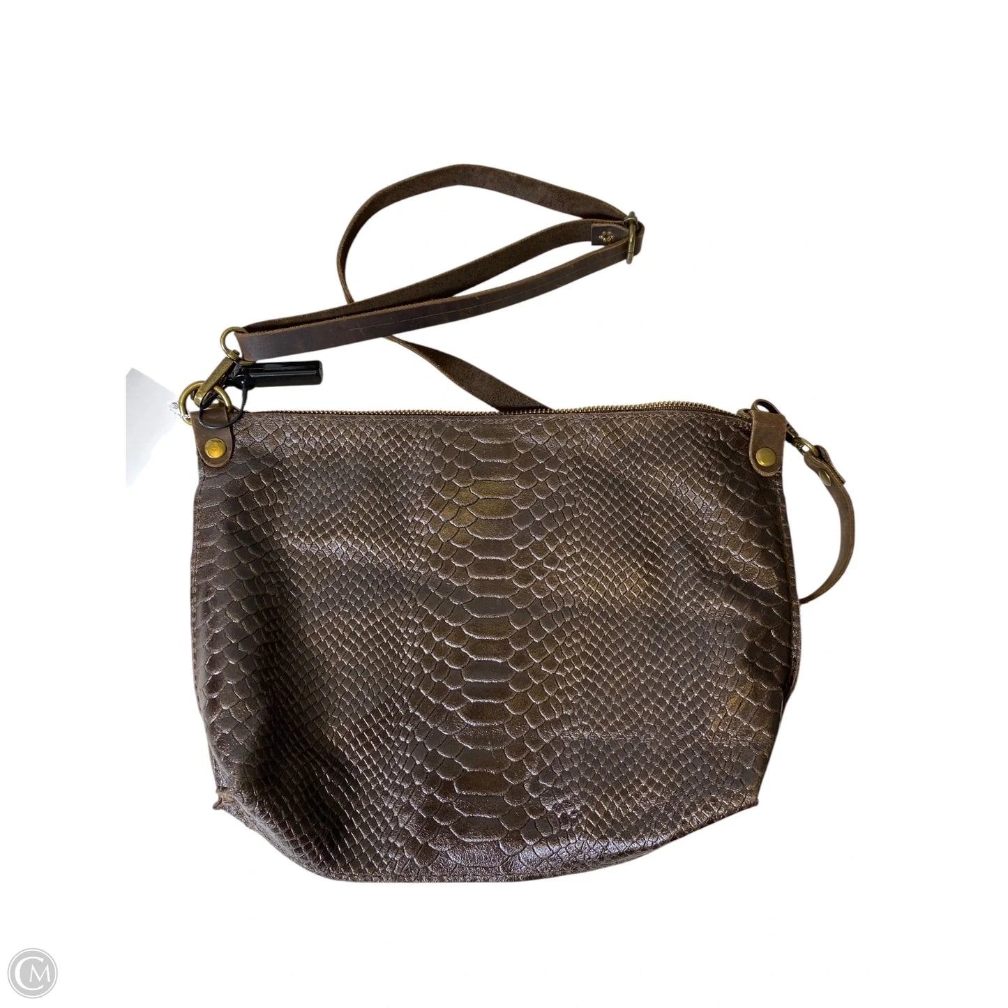Handbag Leather By Clothes Mentor, Size: Small