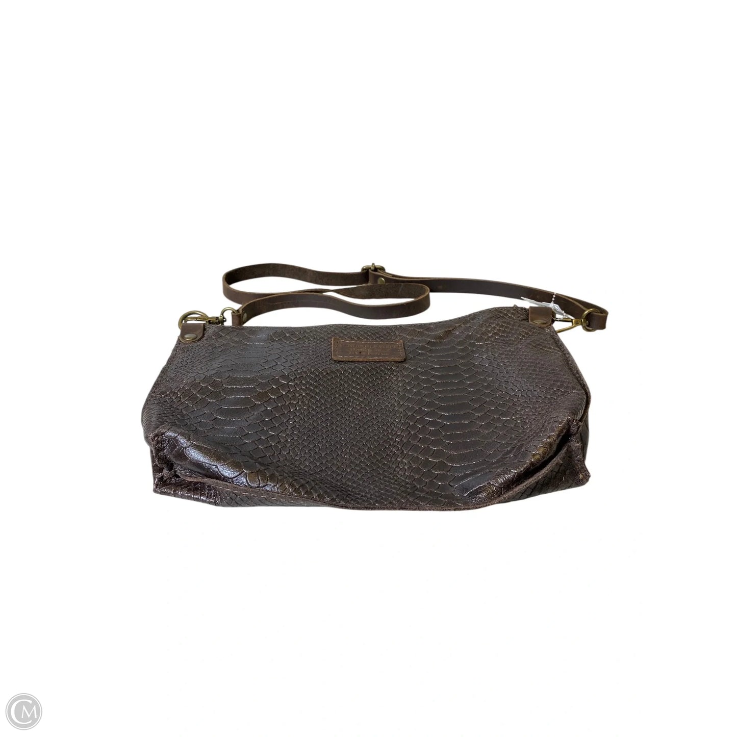 Handbag Leather By Clothes Mentor, Size: Small