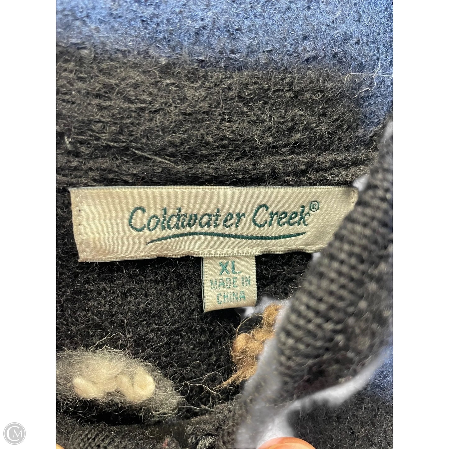 Jacket Moto By Coldwater Creek In Multi-colored, Size: Xl