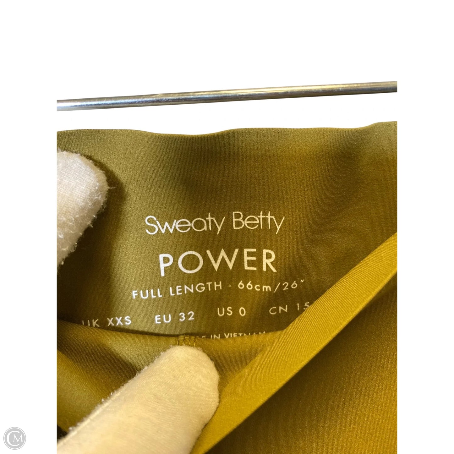 Athletic Leggings By Sweaty Betty In Green, Size: 0