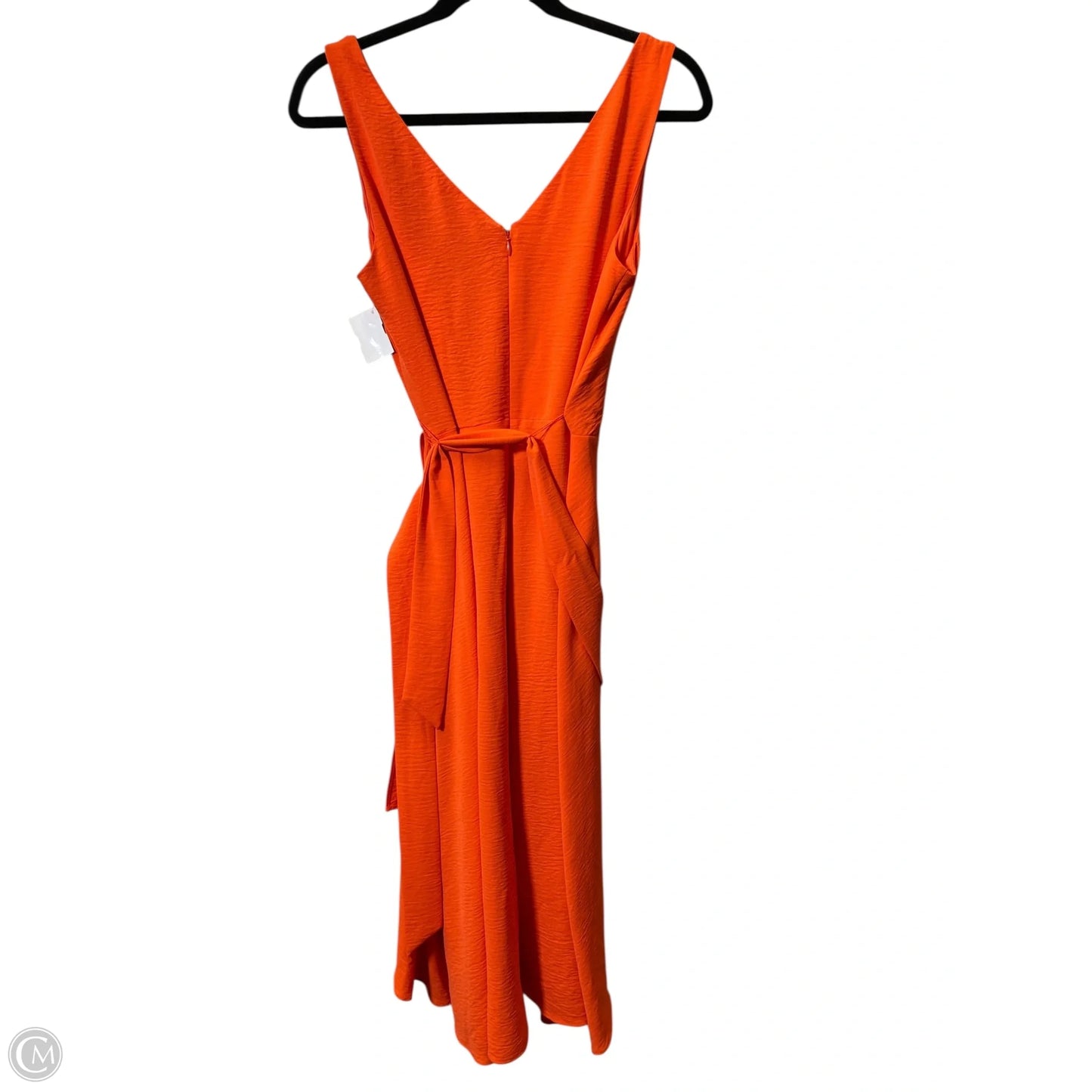 Dress Casual Midi By Dkny In Orange, Size: 8