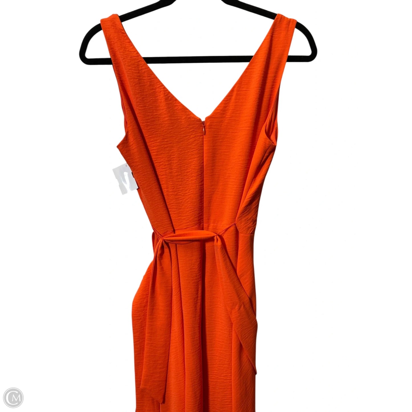 Dress Casual Midi By Dkny In Orange, Size: 8
