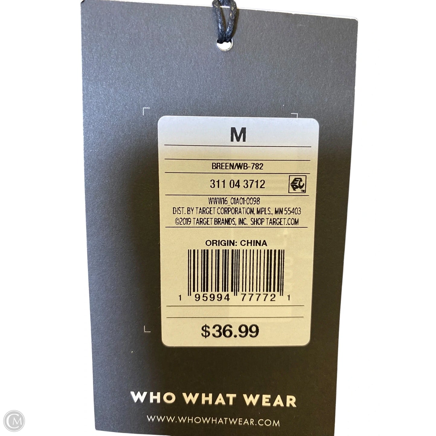 Pants Wide Leg By Who What Wear In Bronze, Size: M