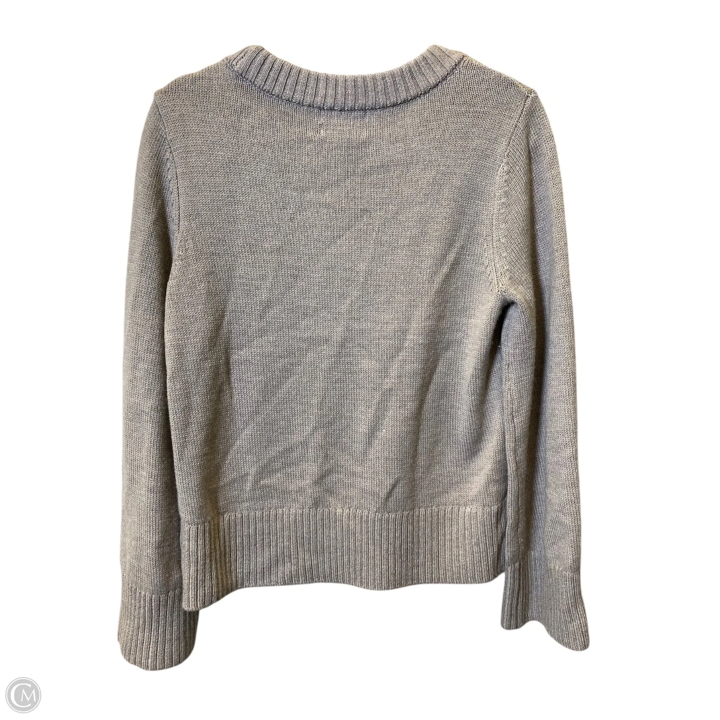 Sweater Designer By Halston In Grey, Size: M