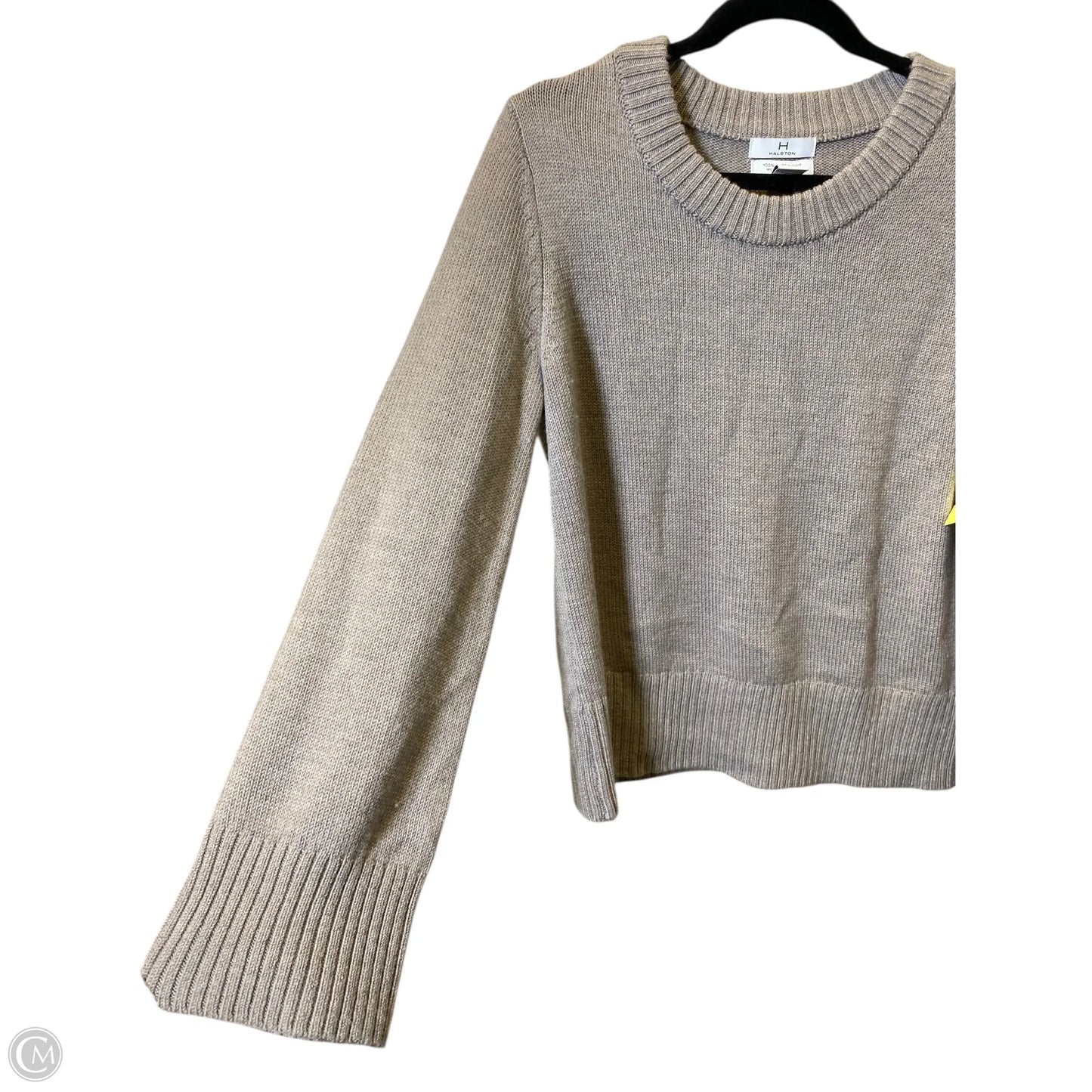 Sweater Designer By Halston In Grey, Size: M