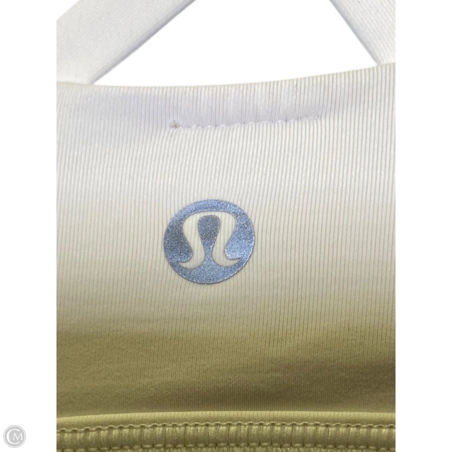 Athletic Tank Top By Lululemon In White, Size: S