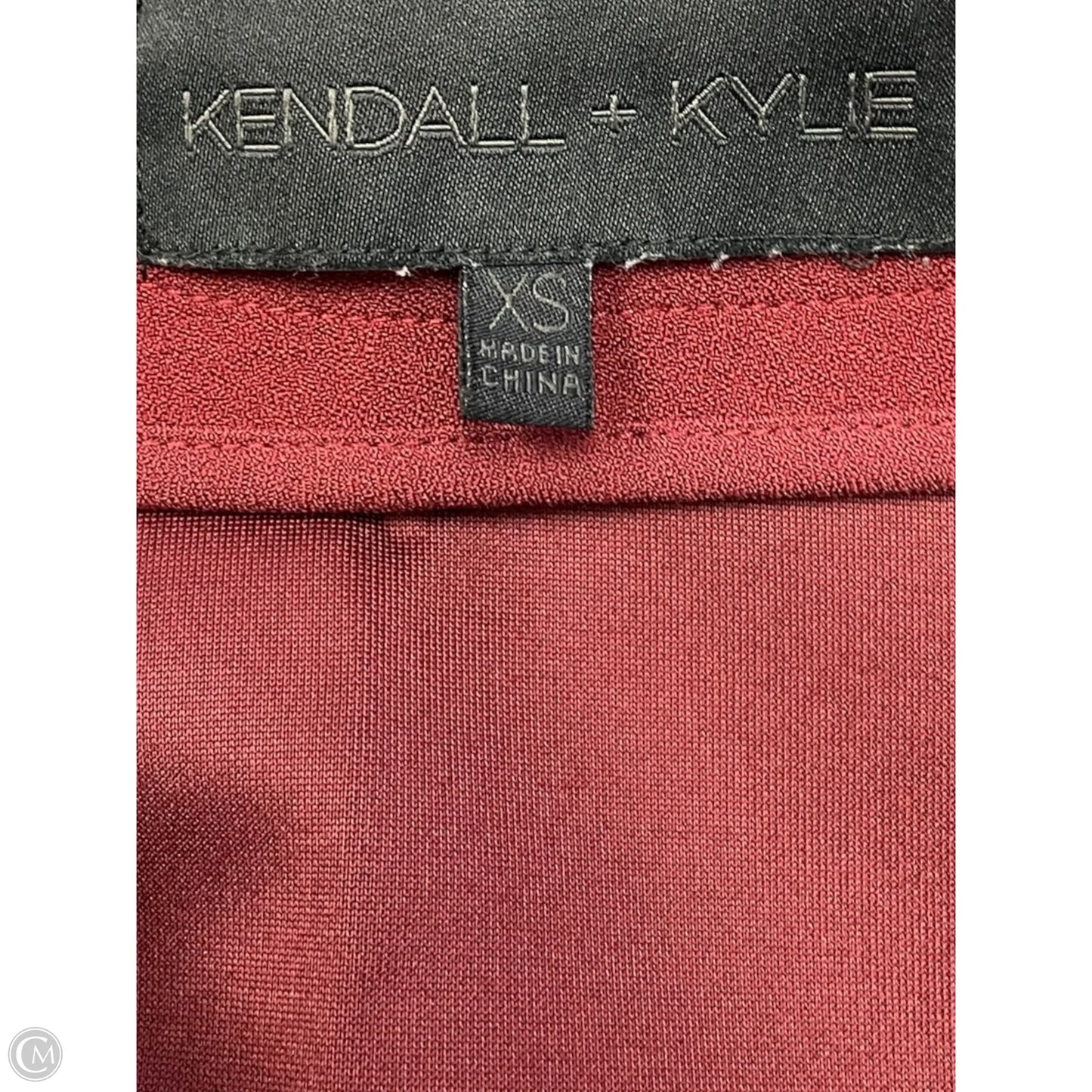 Dress Casual Midi By Kendall + Kylie In Red, Size: Xs