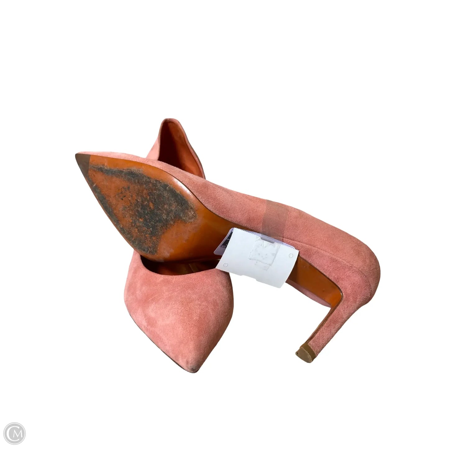 Shoes Heels Kitten By Clothes Mentor In Pink, Size: 10.5