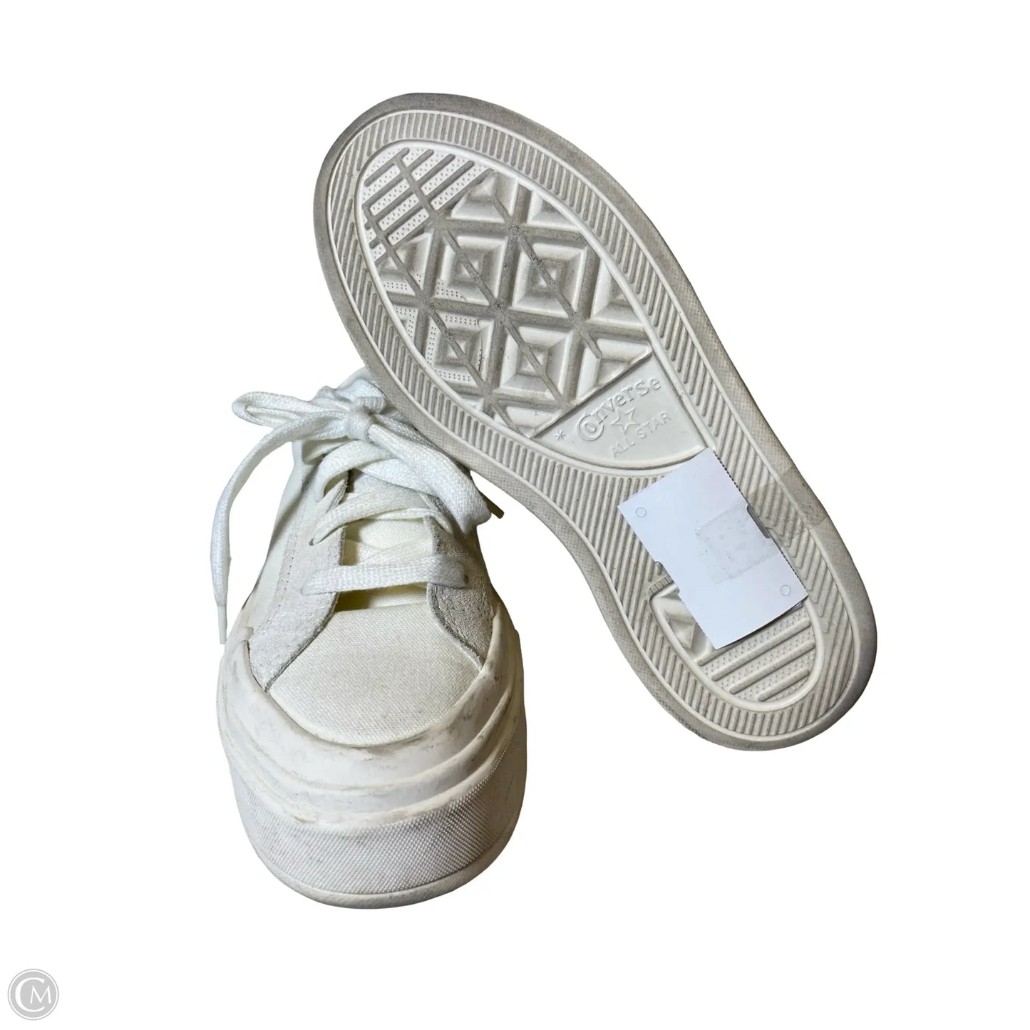 Shoes Heels Platform By Converse In White, Size: 6