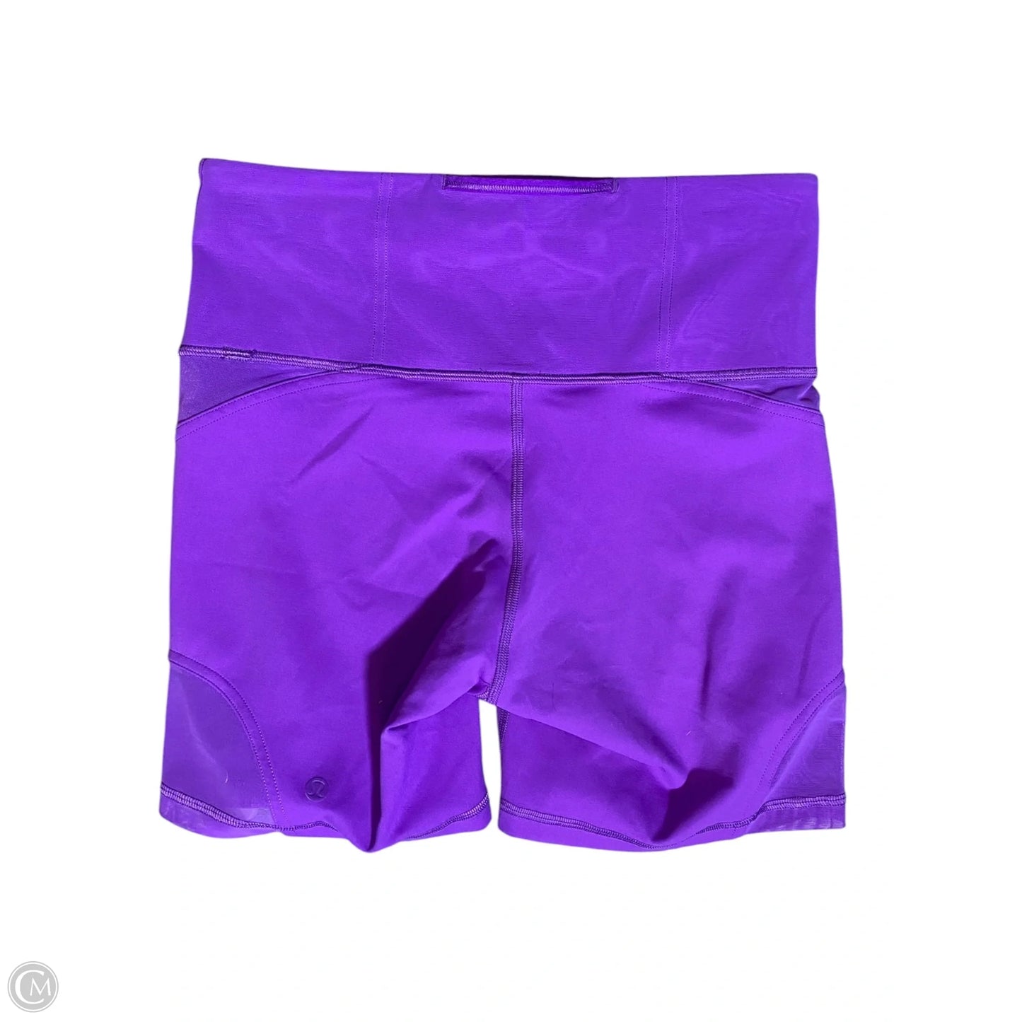 Athletic Shorts By Lululemon In Purple, Size: M