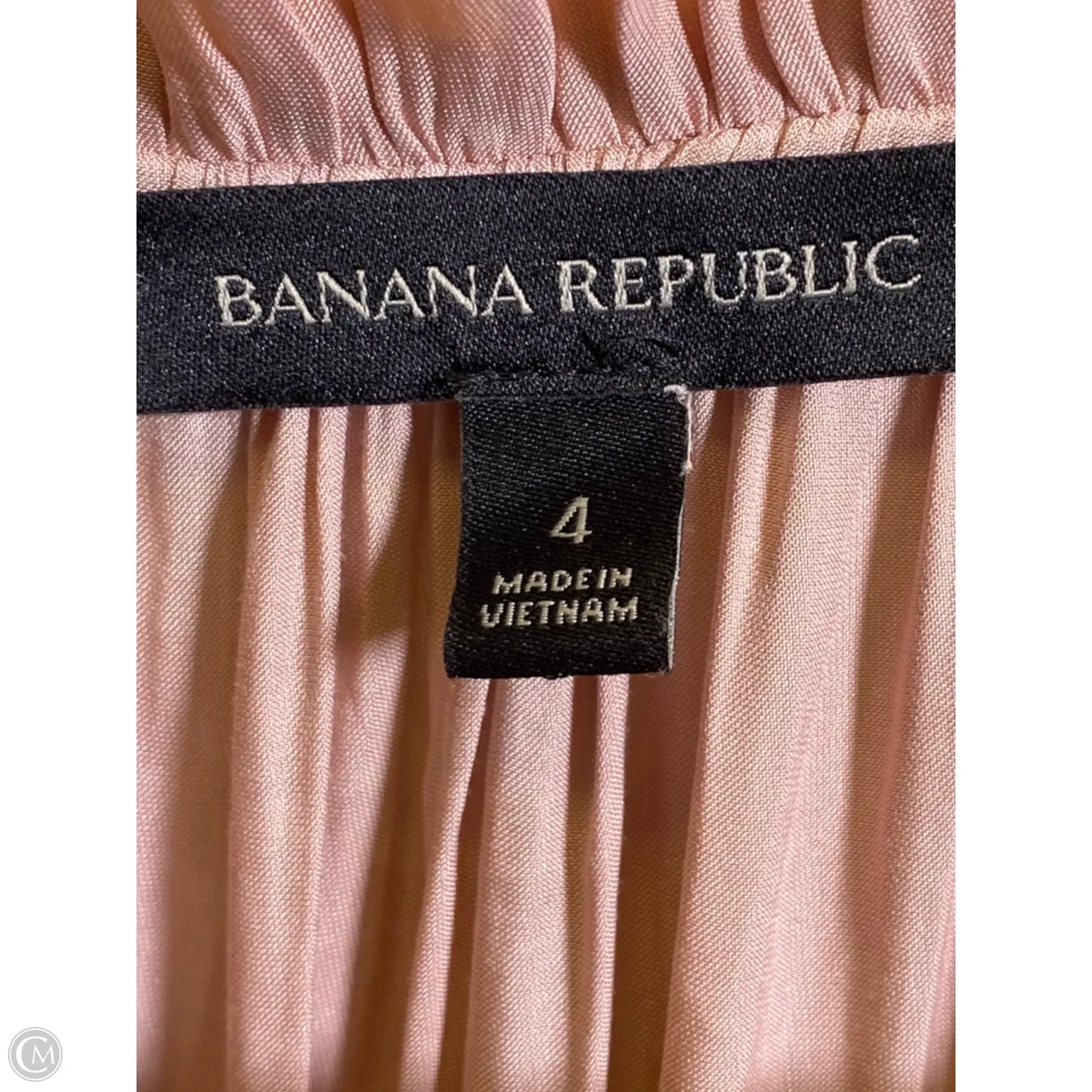 Dress Casual Midi By Banana Republic In Pink, Size: S