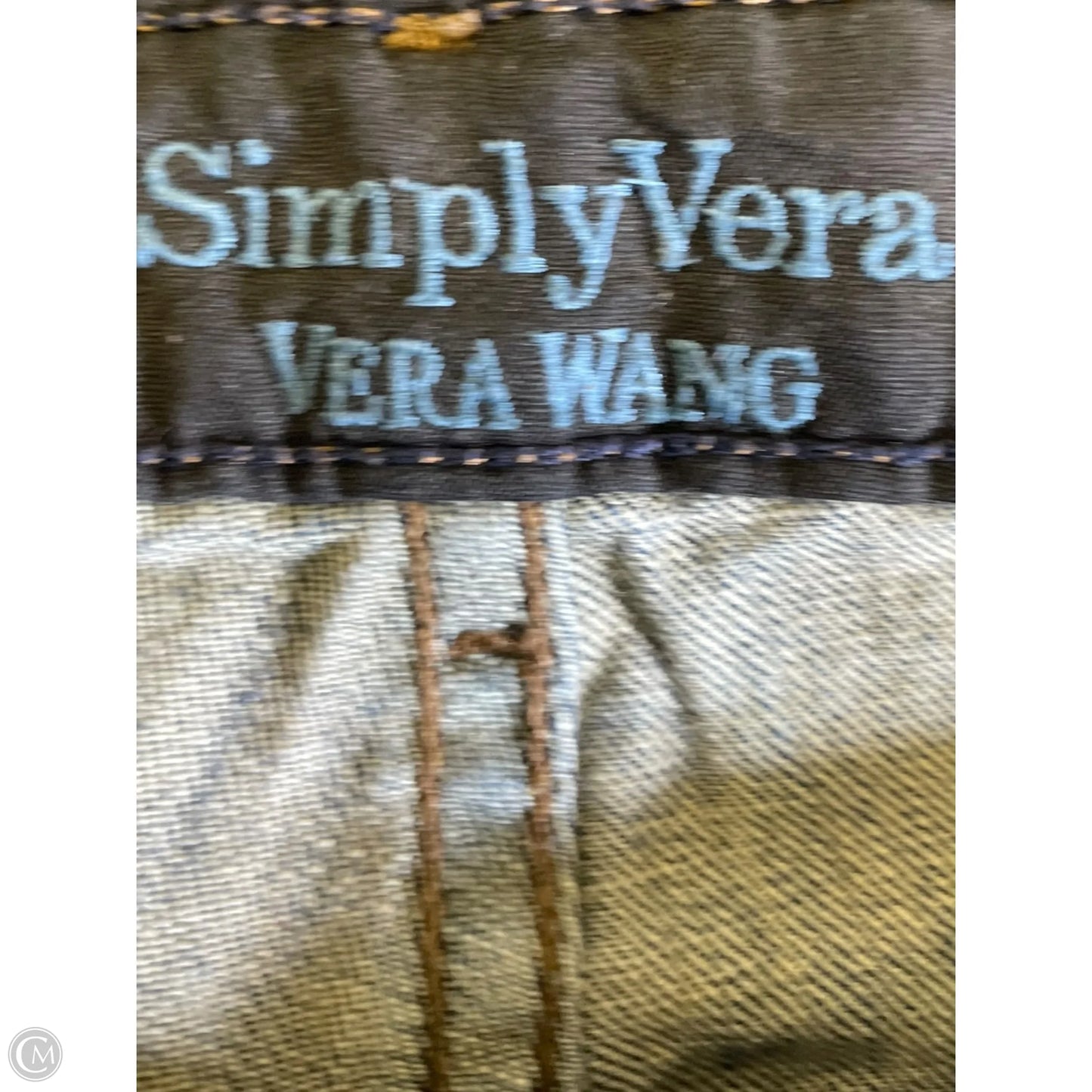 Jeans Wide Leg By Simply Vera In Blue, Size: 12
