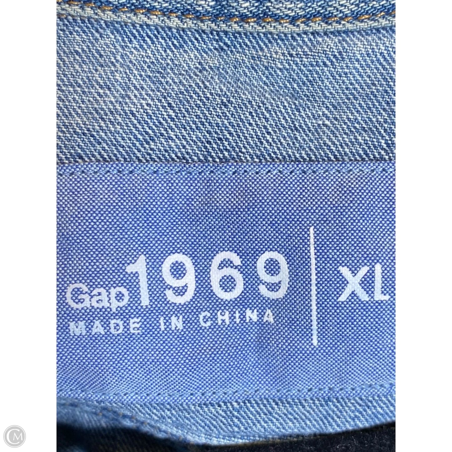 Vest Other By Gap In Blue, Size: Xl
