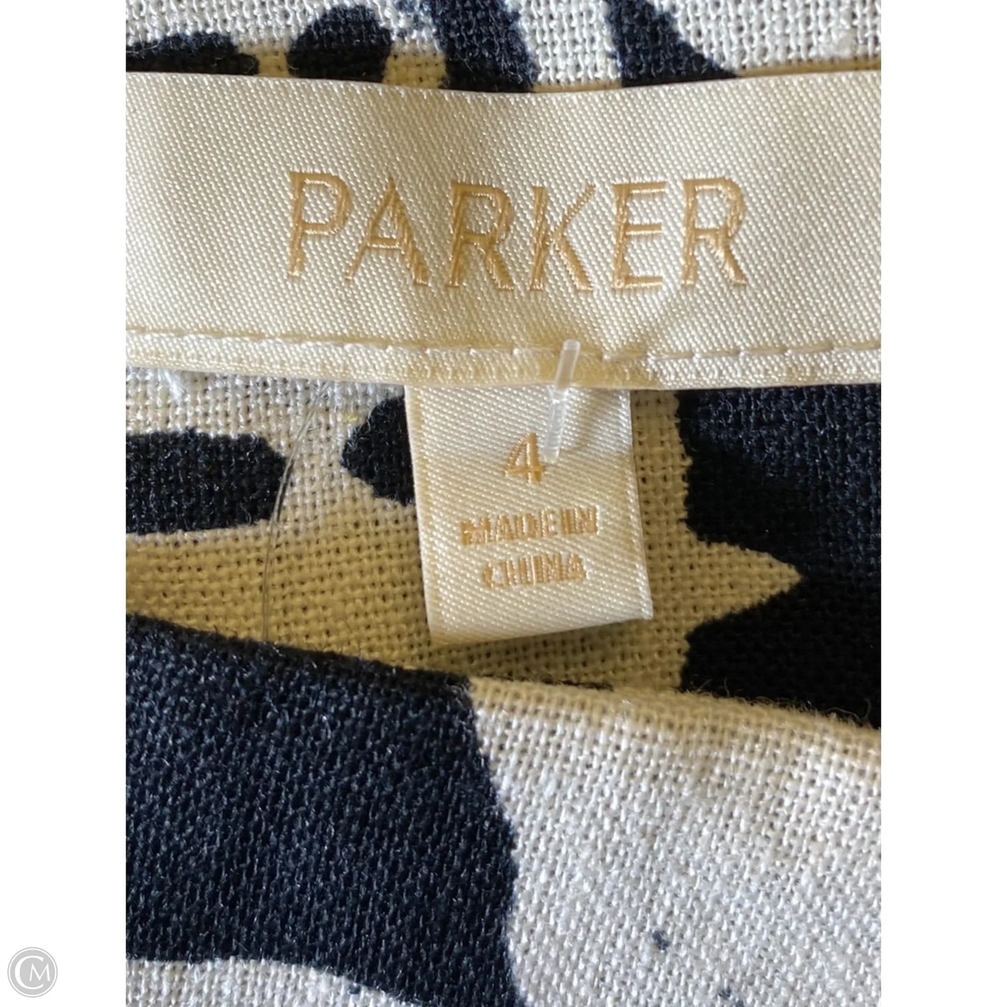 Skirt Maxi By Parker In Black & White, Size: 4