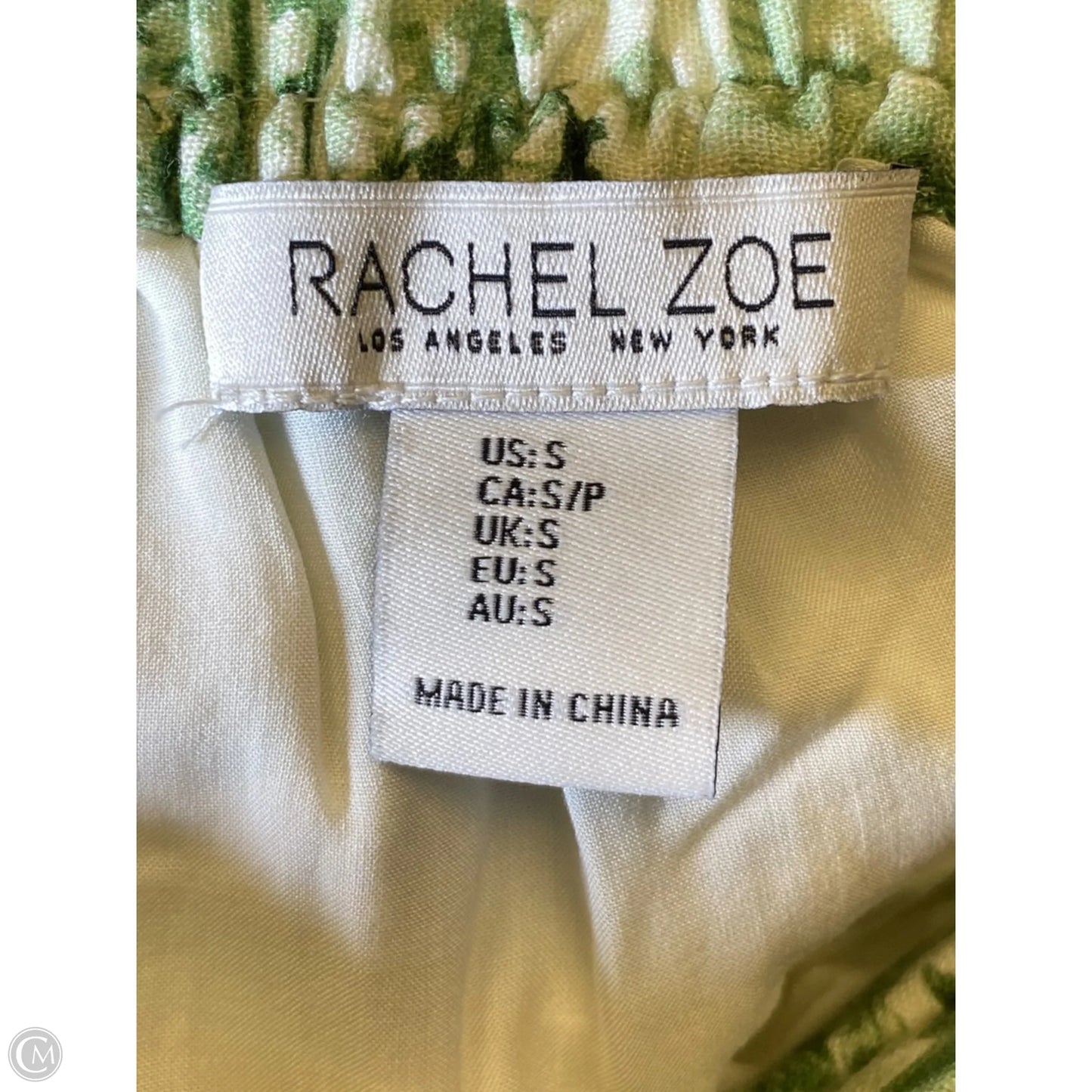 Skirt Maxi By Rachel Zoe In Green & White, Size: 4