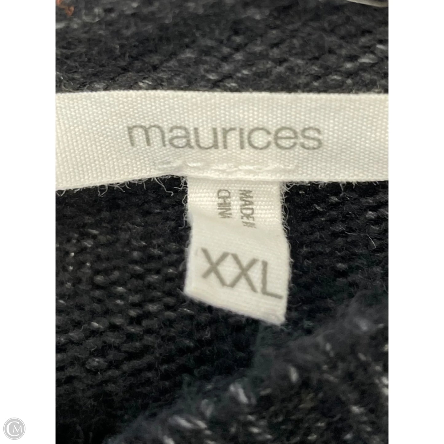 Dress Sweater By Maurices In Black & White, Size: 2x