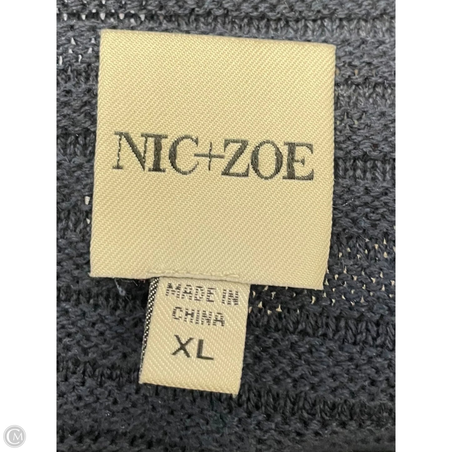 Sweater By Nic + Zoe In Navy, Size: Xl