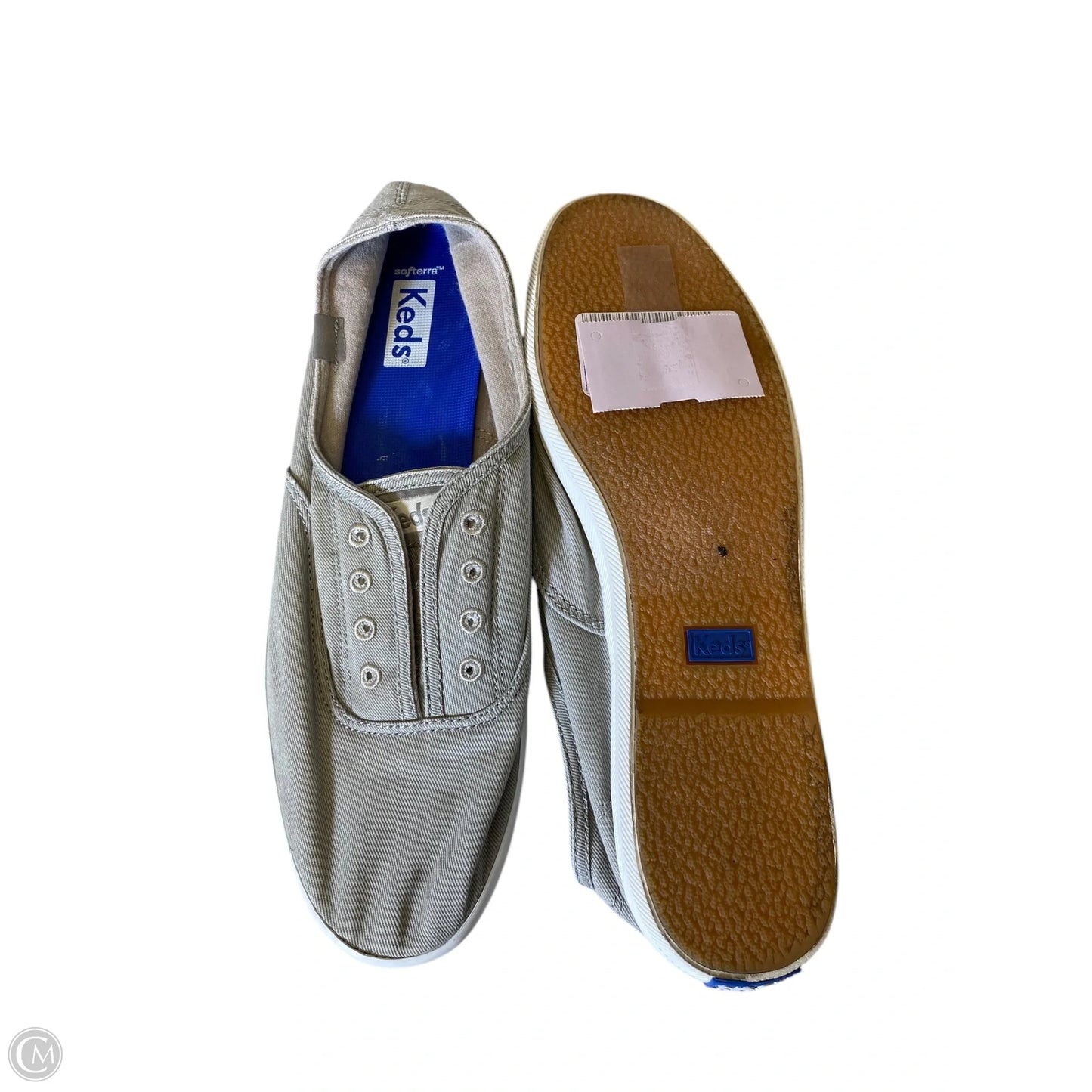 Shoes Flats By Keds In Grey, Size: 8.5