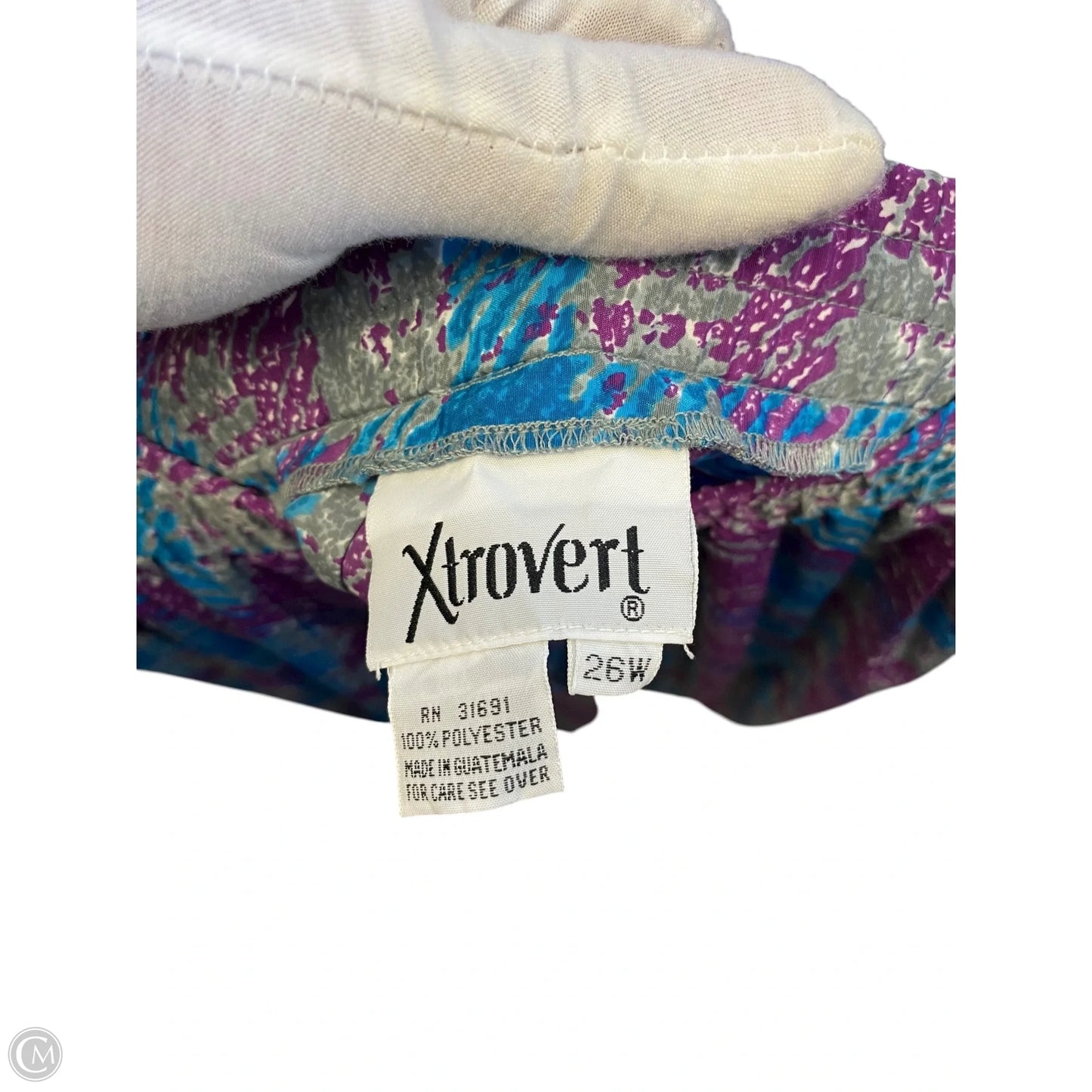 Skirt Maxi By Clothes Mentor In Multi-colored, Size: 26