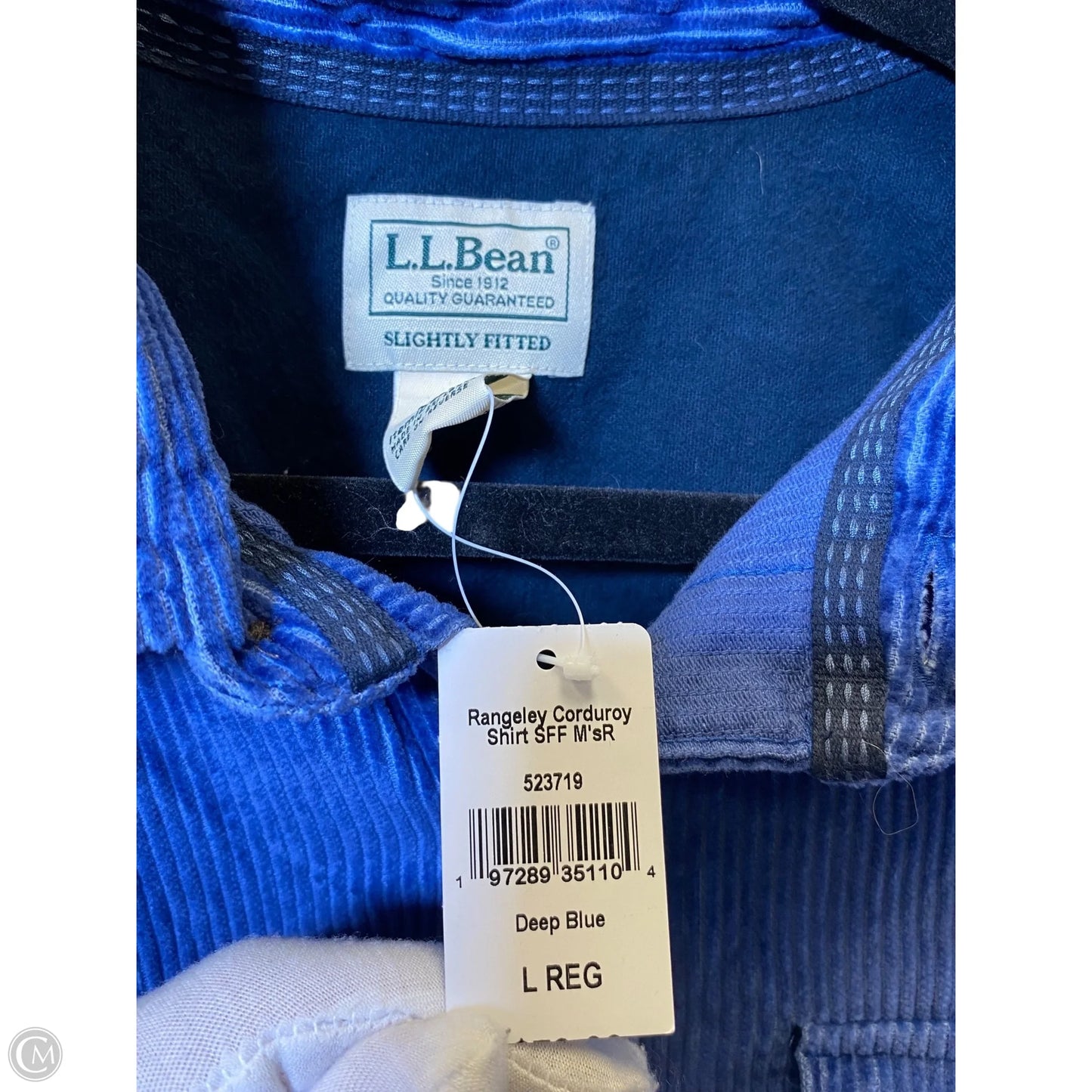 Jacket Other By L.l. Bean In Blue, Size: L