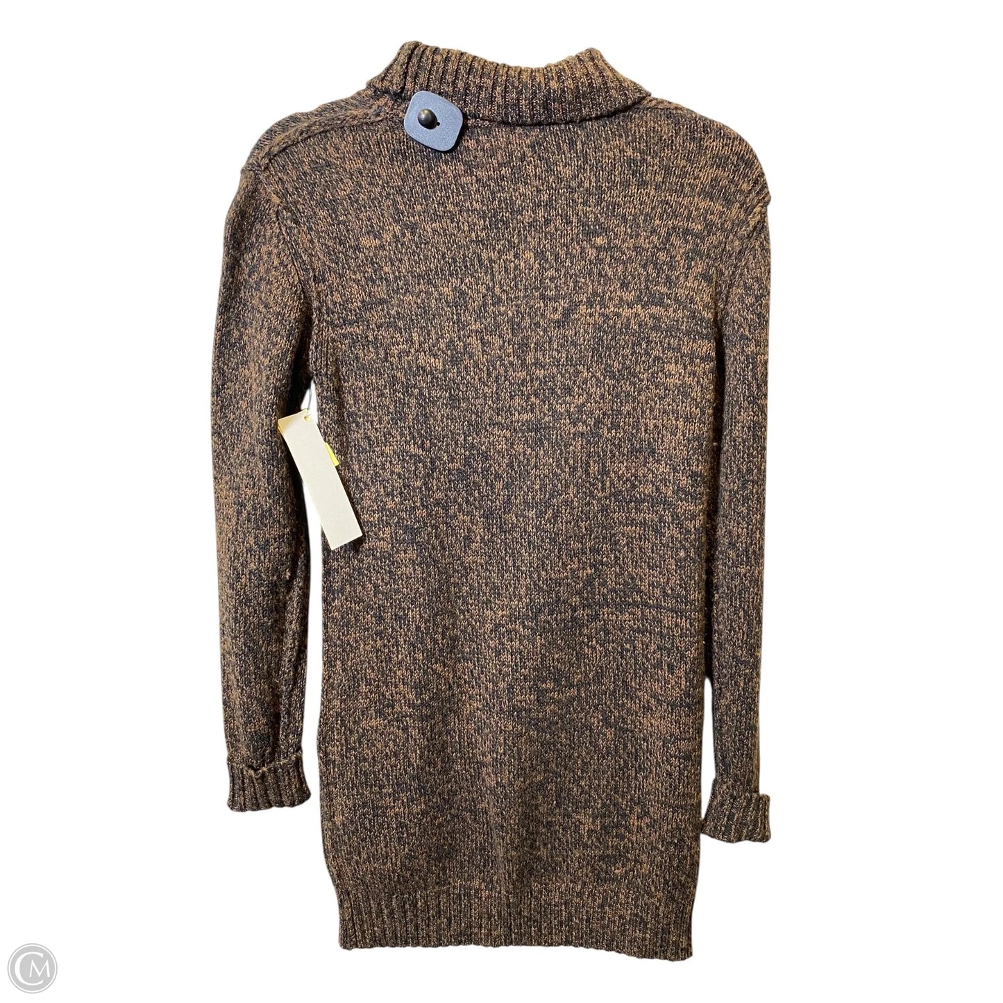 Dress Luxury Designer By Burberry In Black & Brown, Size: Xs