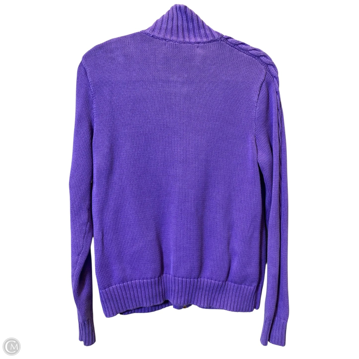 Sweater By Ralph Lauren In Purple, Size: Xl