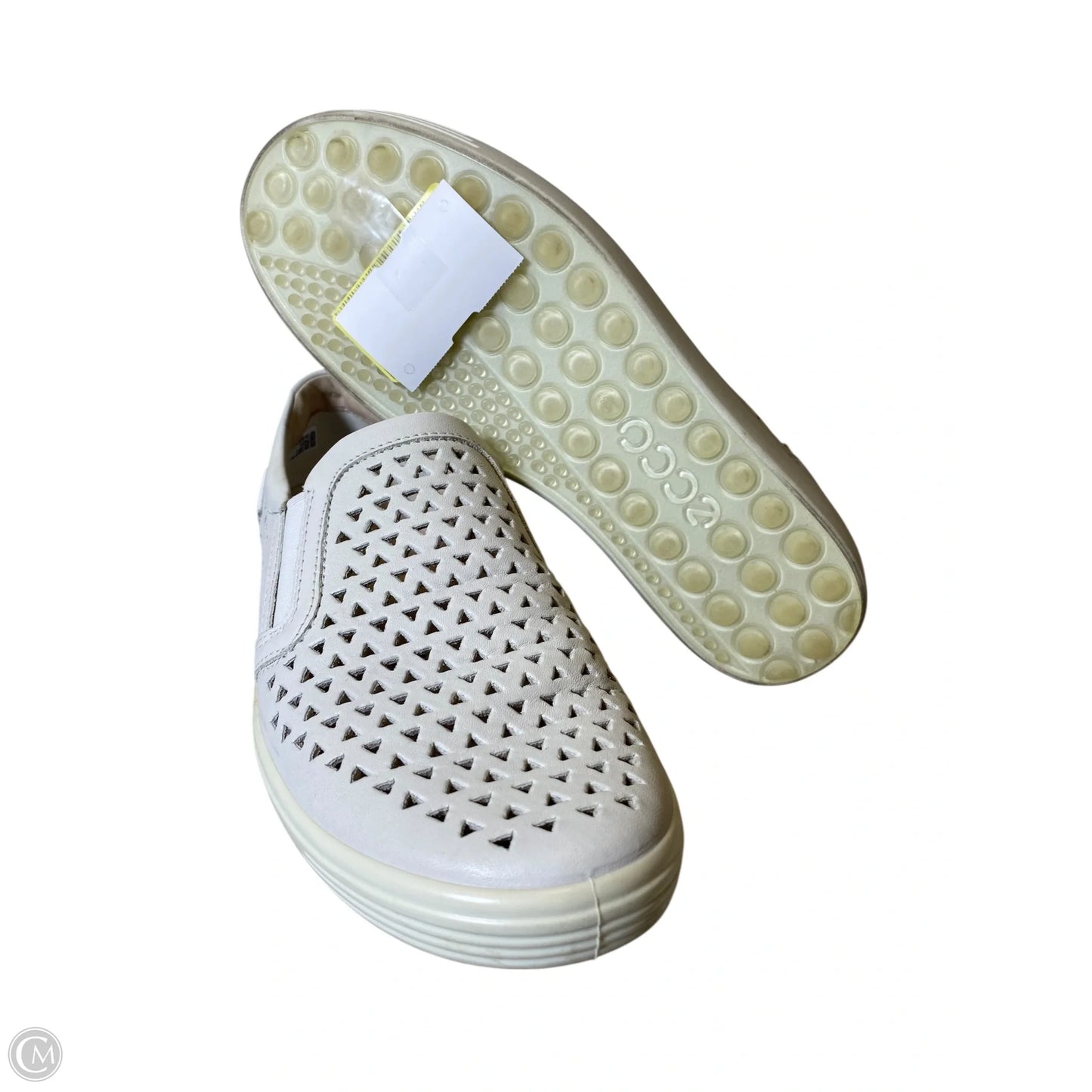 Shoes Flats By Ecco In White, Size: 7
