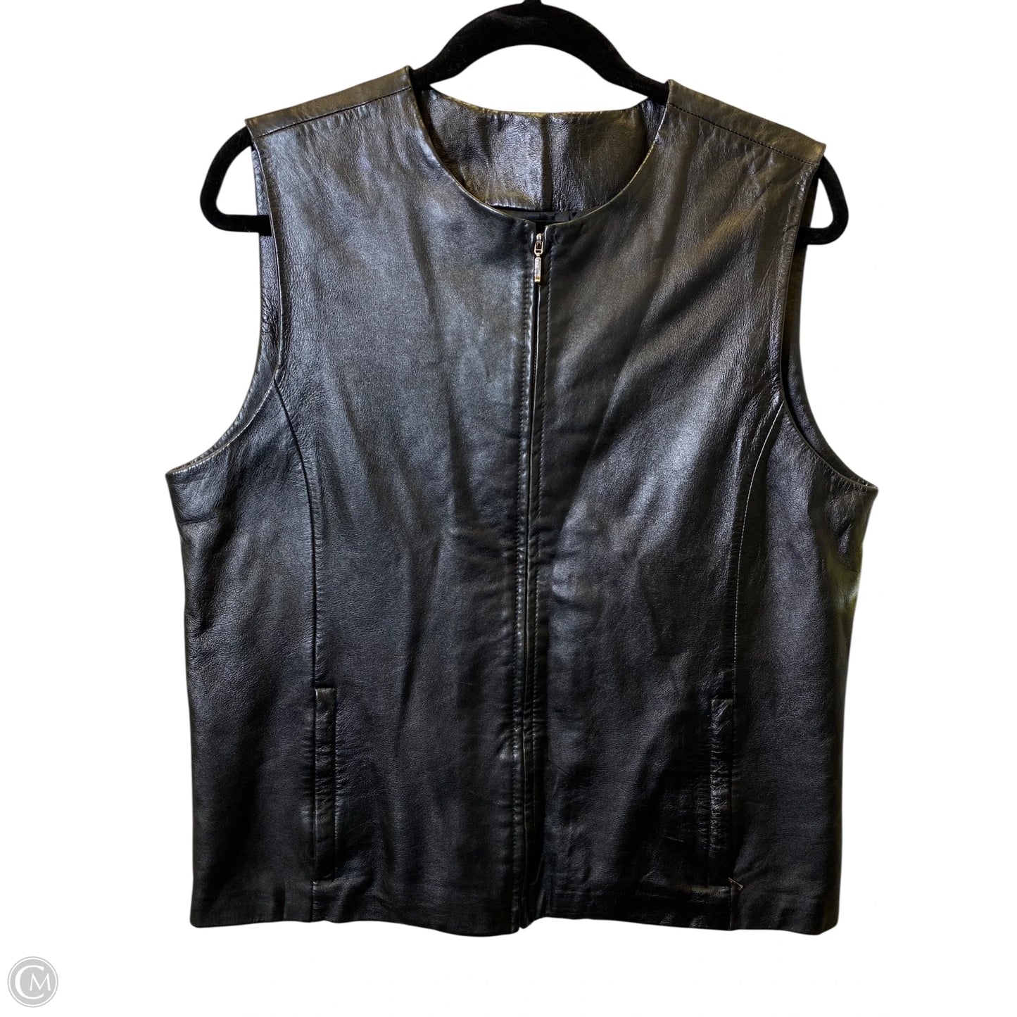 Vest Other By Clothes Mentor In Black, Size: M
