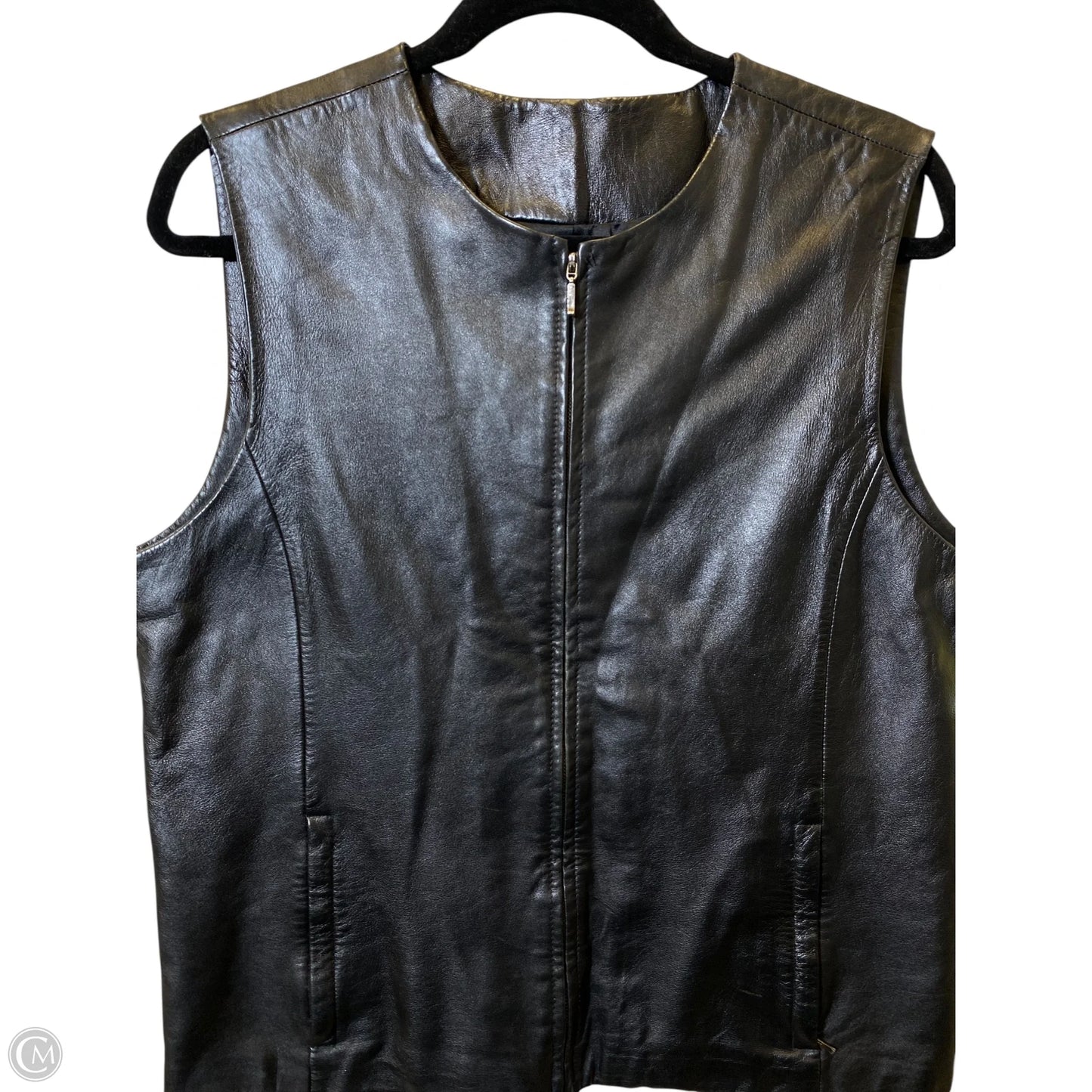 Vest Other By Clothes Mentor In Black, Size: M