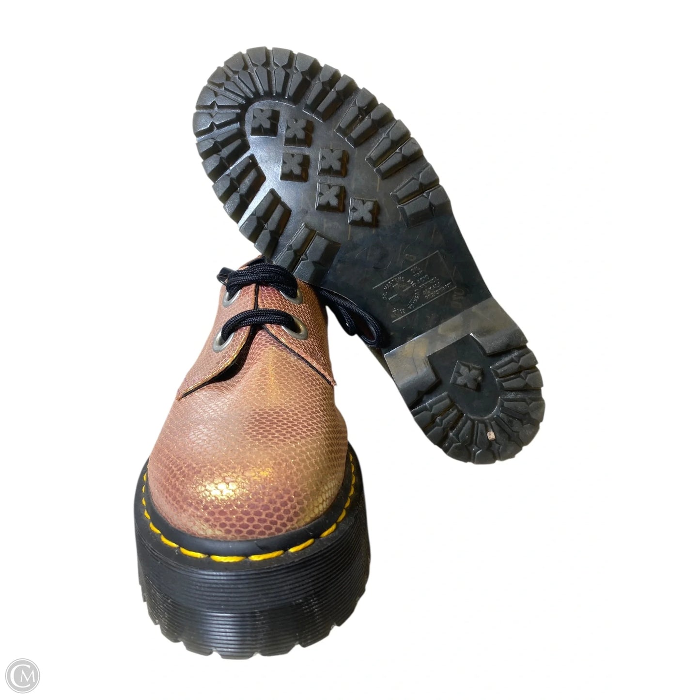 Shoes Heels Platform By Dr Martens In Multi-colored, Size: 9
