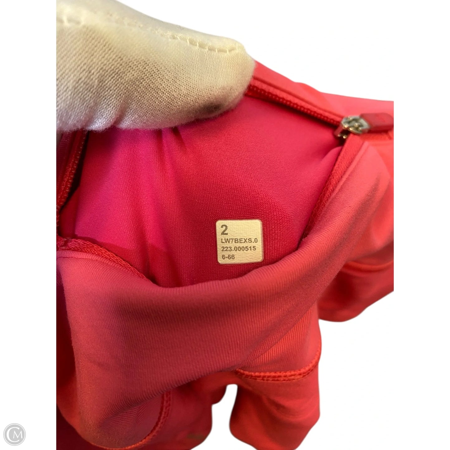 Athletic Shorts By Lululemon In Pink, Size: 2