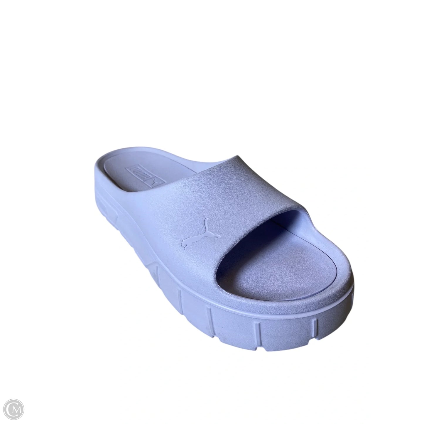 Sandals Heels Platform By Puma In Purple, Size: 8