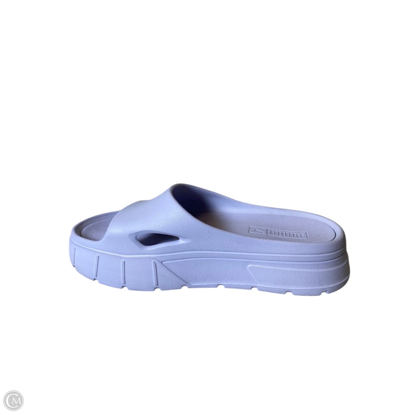 Sandals Heels Platform By Puma In Purple, Size: 8