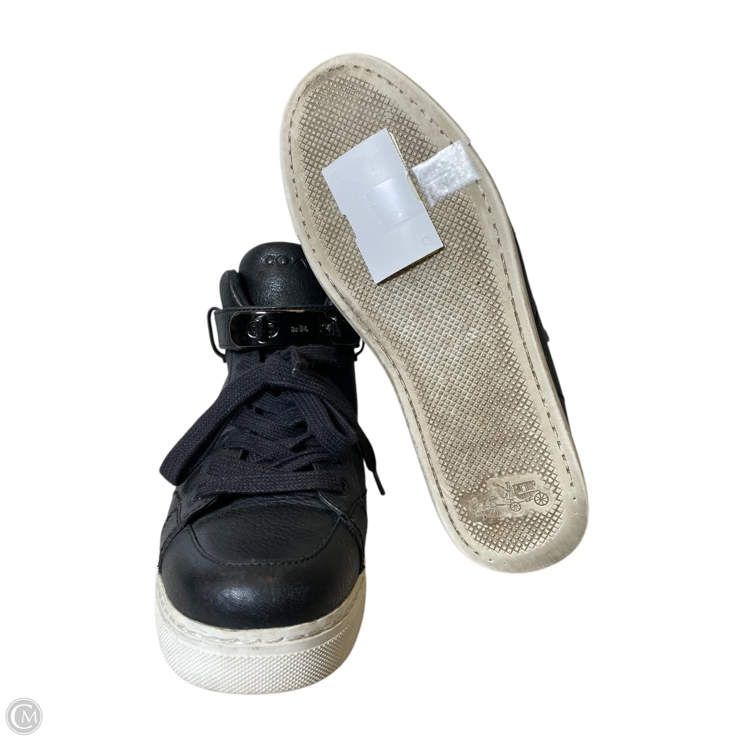 Shoes Designer By Coach In Black, Size: 6