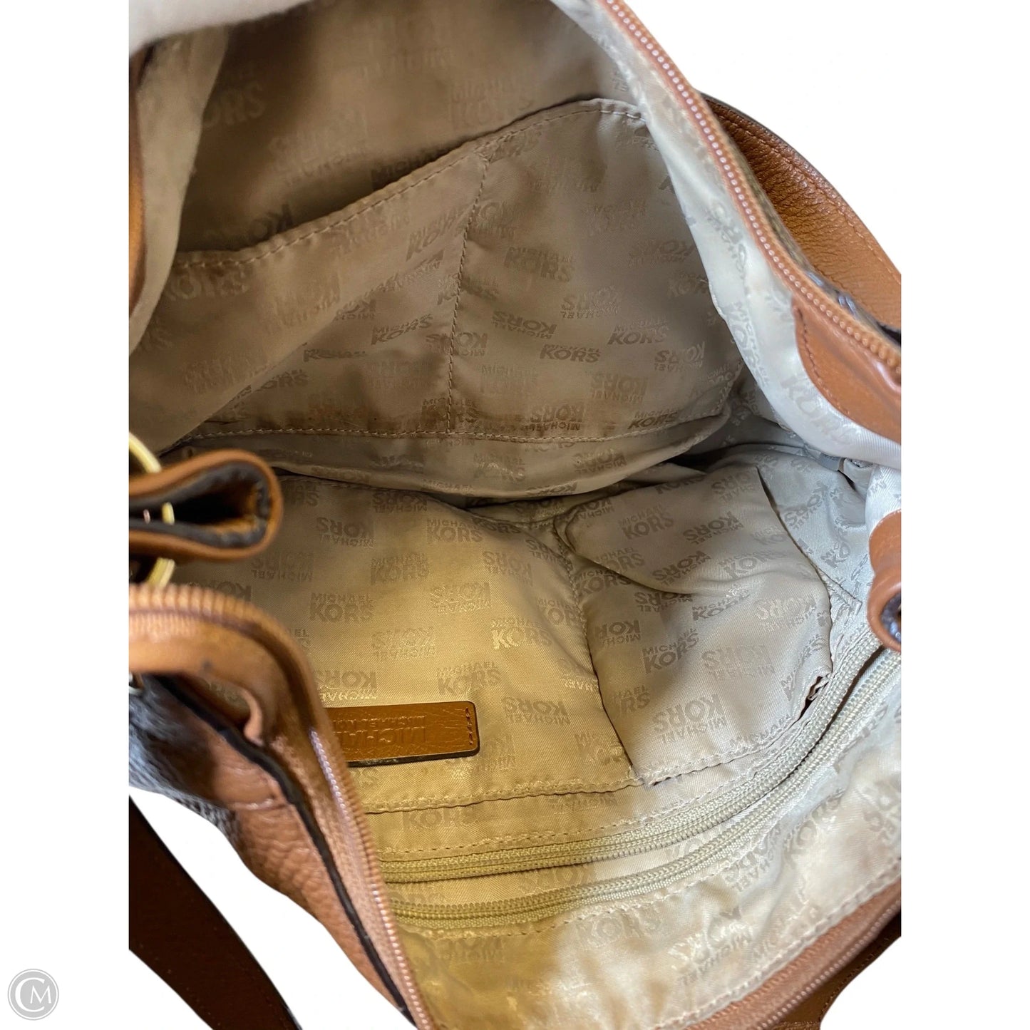 Crossbody Designer By Michael Kors, Size: Medium