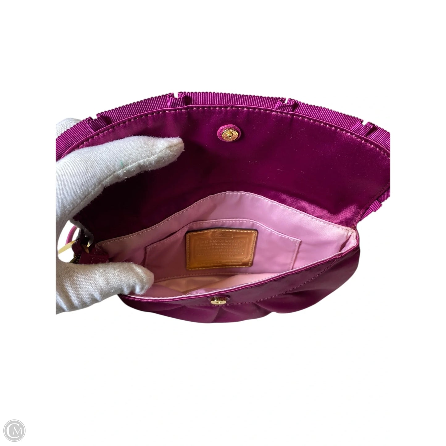 Wristlet Designer By Coach, Size: Medium