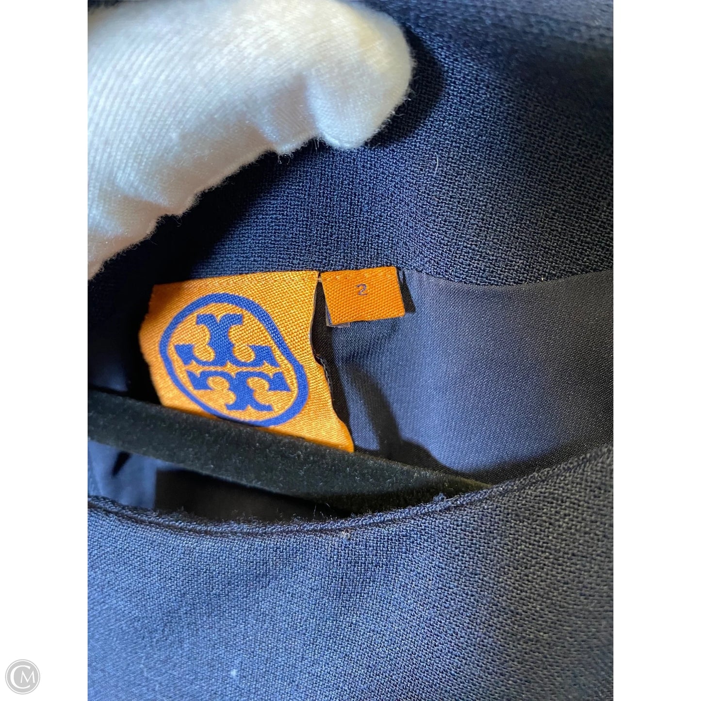 Dress Designer By Tory Burch In Navy, Size: 2