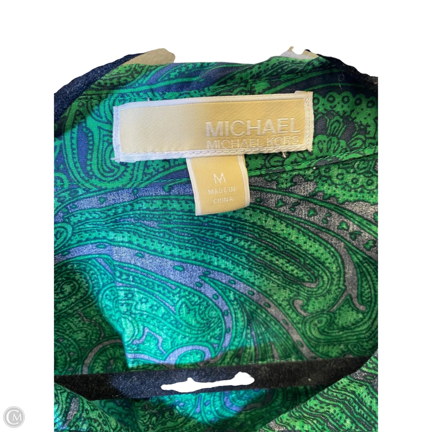 Top Long Sleeve By Michael By Michael Kors In Multi-colored, Size: M