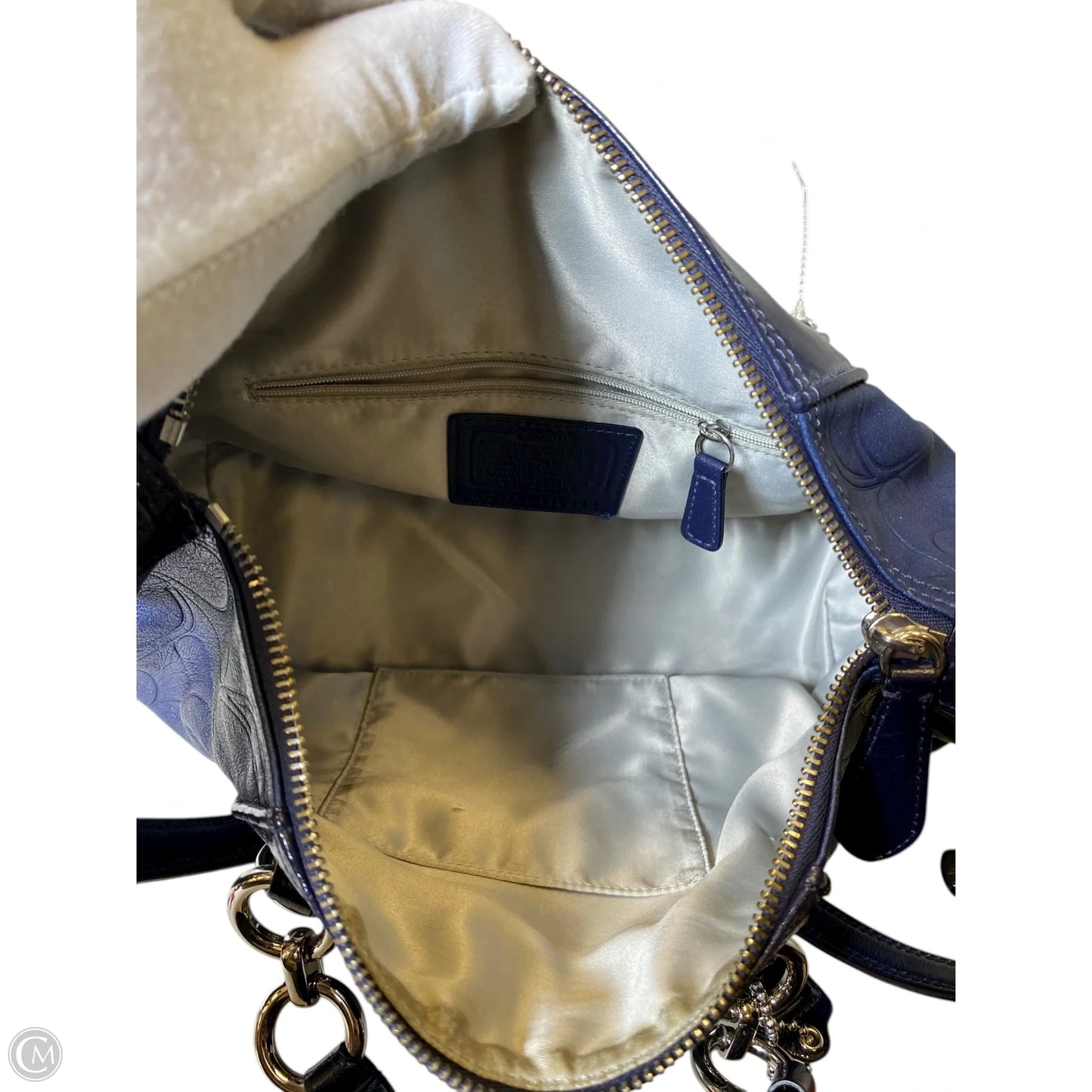 Handbag Designer By Coach, Size: Medium