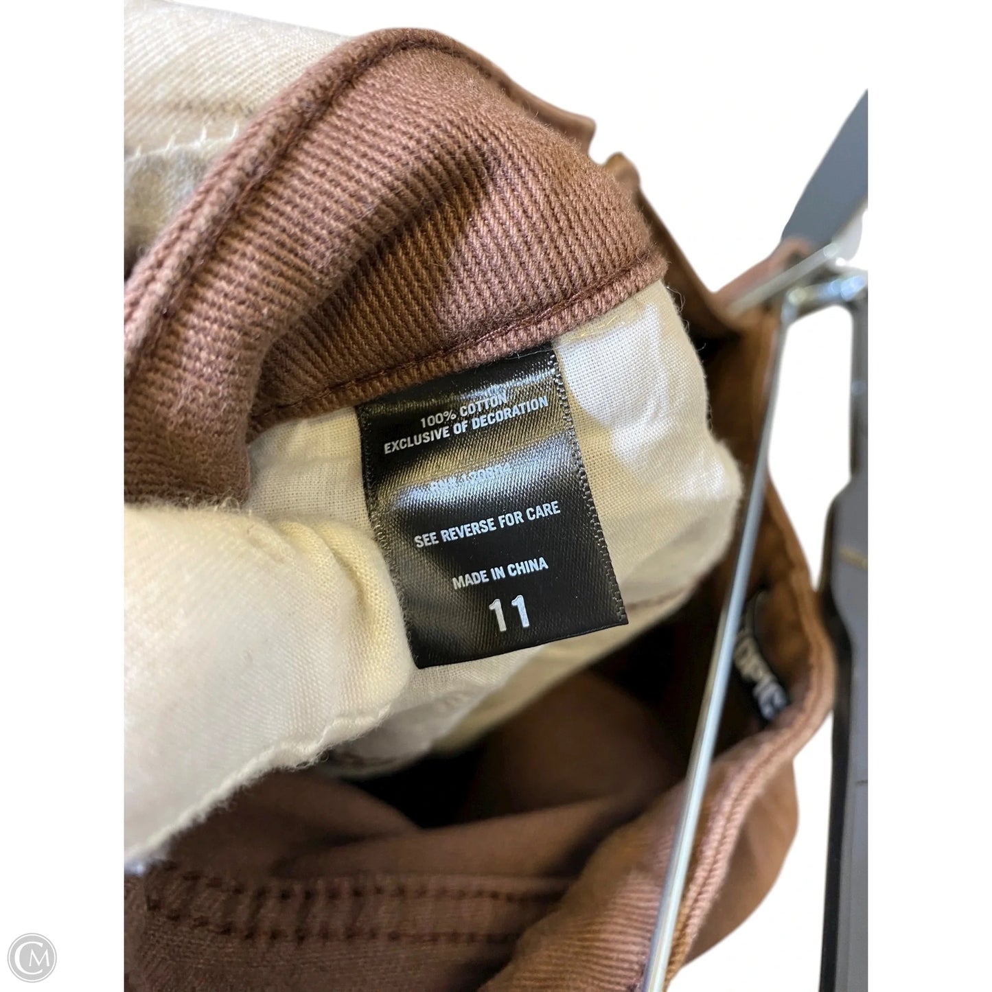 Jeans Wide Leg By Clothes Mentor In Brown, Size: 12