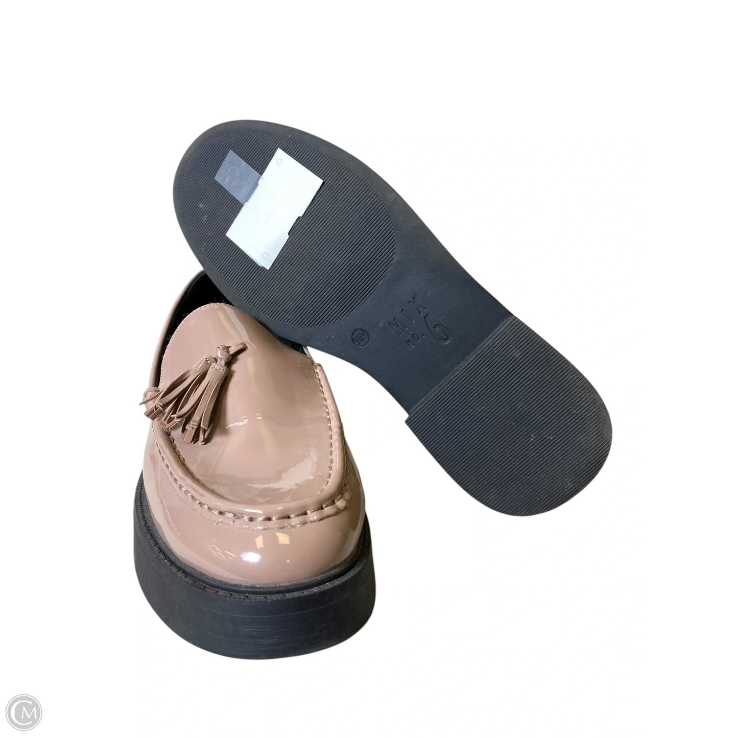 Shoes Heels Platform By Mix No 6 In Taupe, Size: 9.5