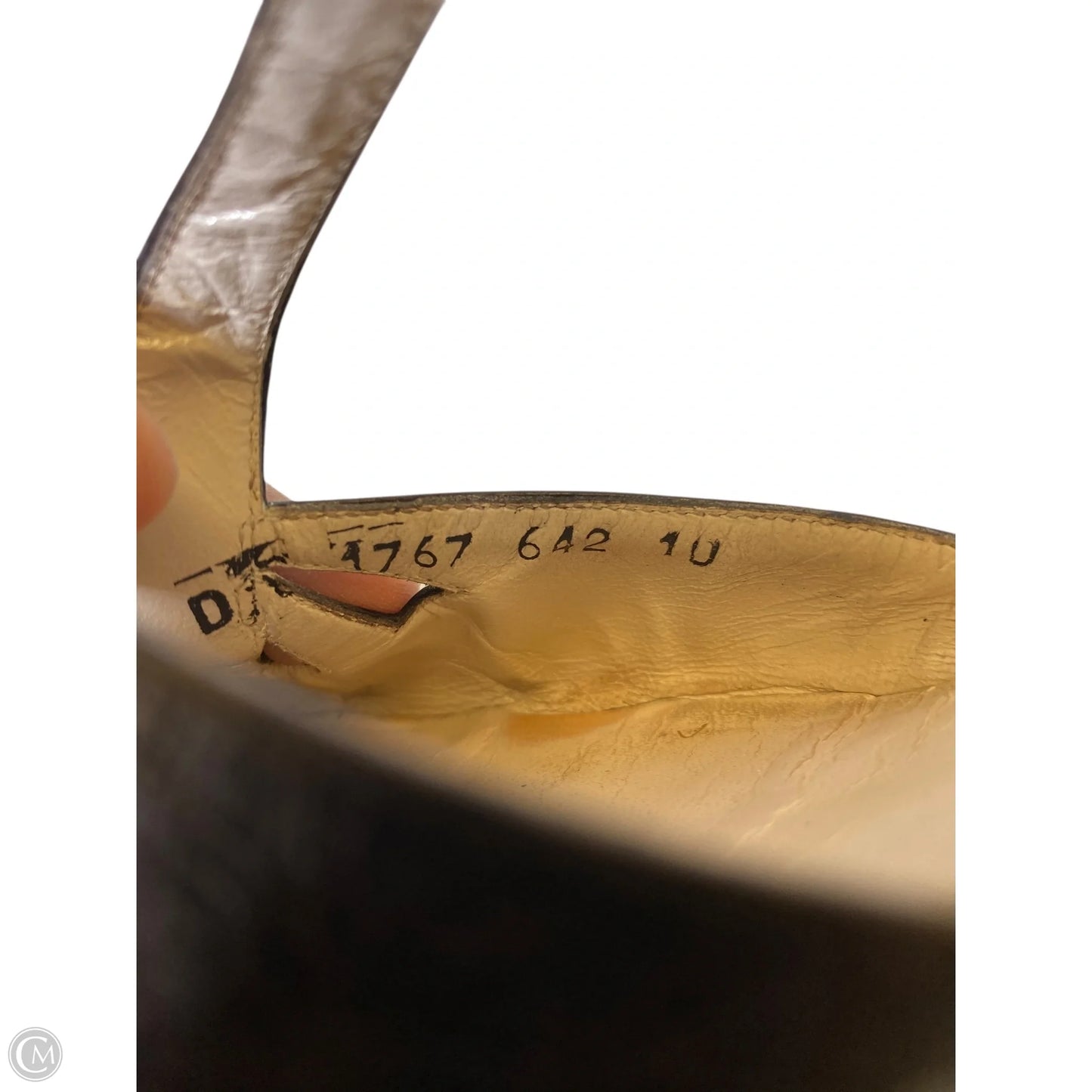 Shoes Luxury Designer By Ferragamo In Brown, Size: 10