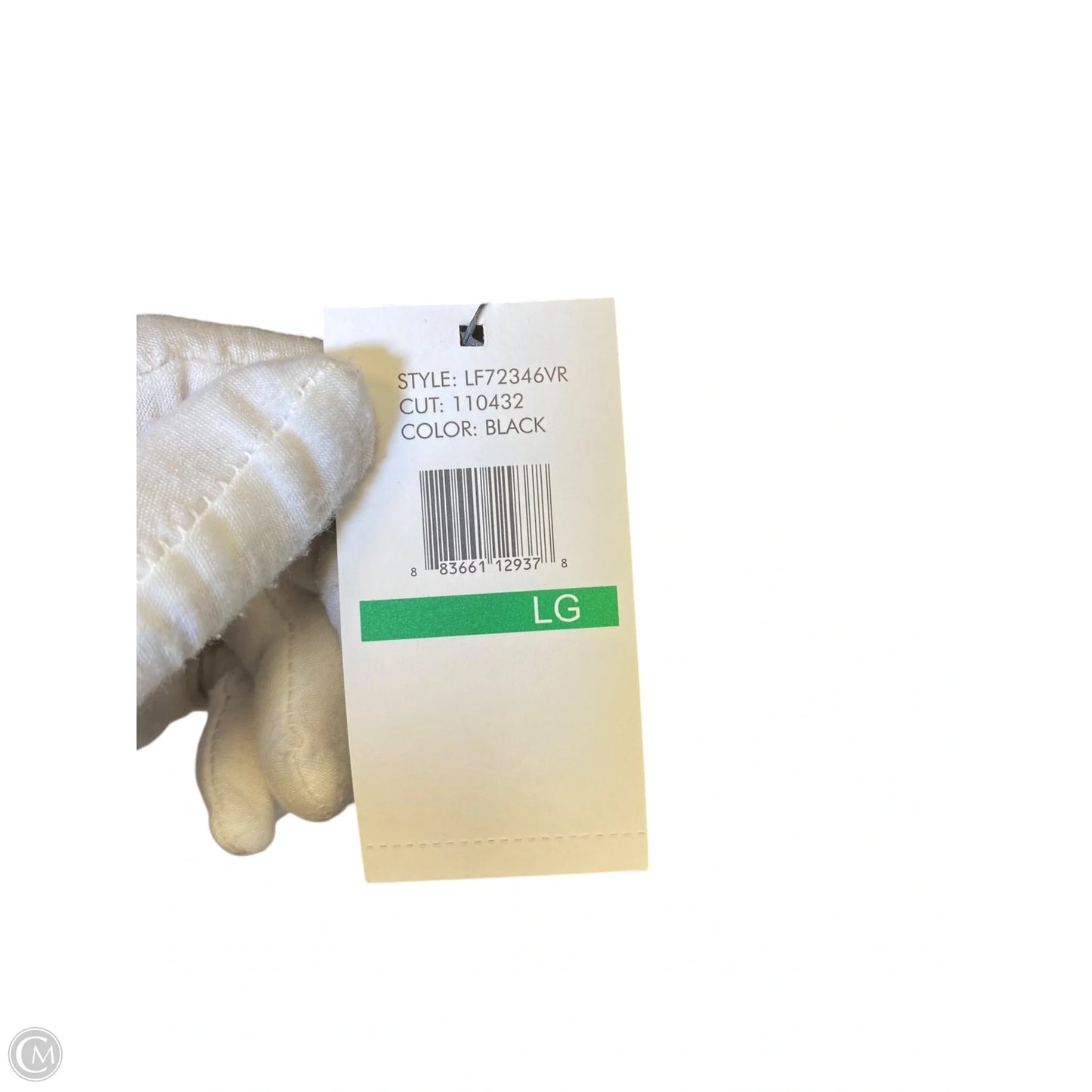 Coat Trench Coat By London Fog In Black, Size: L