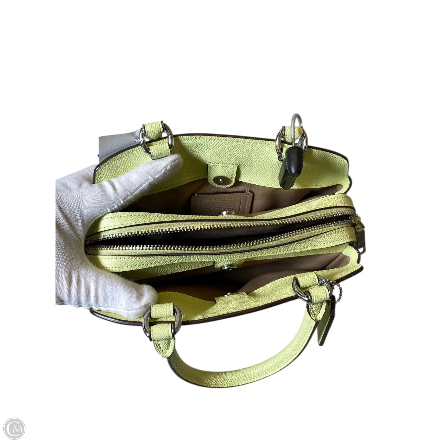 Handbag Designer By Coach, Size: Medium